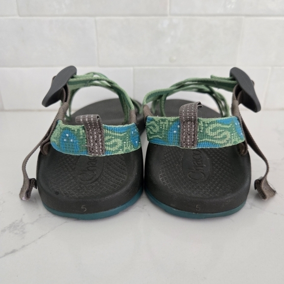 Chaco ZX/1 Dual Strap Cloud Adjustable Waterproof Outdoor Hiking Sandals Kids 5 - Picture 8 of 8